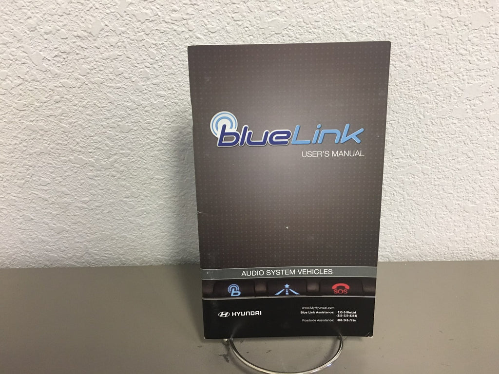 2014 Hyundai Sonata Genuine OEM Owner's Manual Set w/Case & Bonus Key FOB