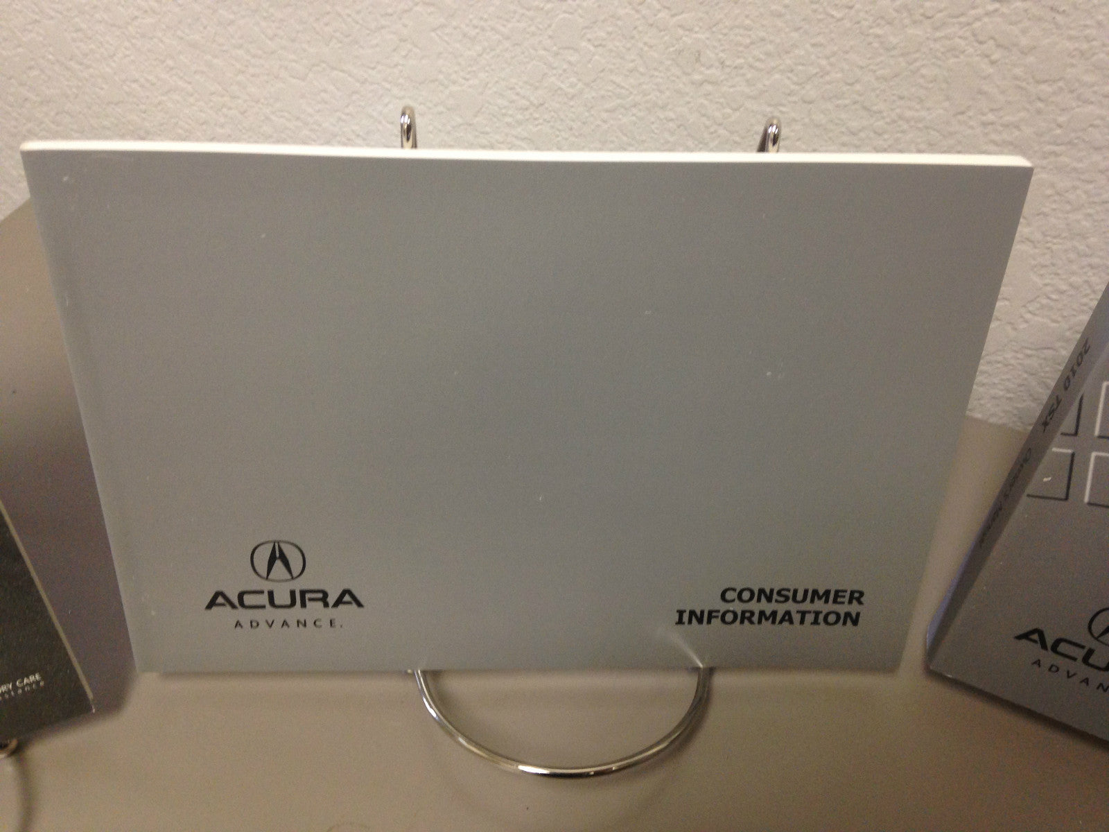 2010 Acura TSX Genuine OEM Owner's Manual Set w/Technology Manual & Acura Case