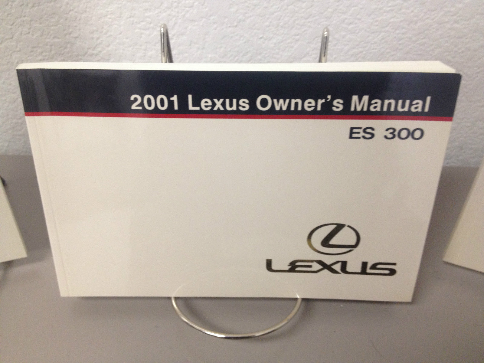 2001 Lexus ES 300 Genuine OEM Owner's Manual Set w/Case -- Free Shipping!