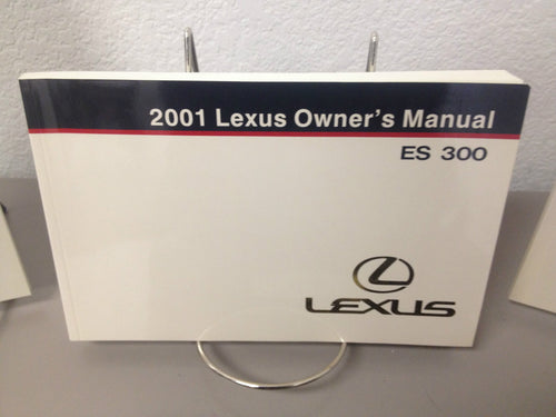 2001 Lexus ES 300 Genuine OEM Owner's Manual Set w/Case -- Free Shipping!