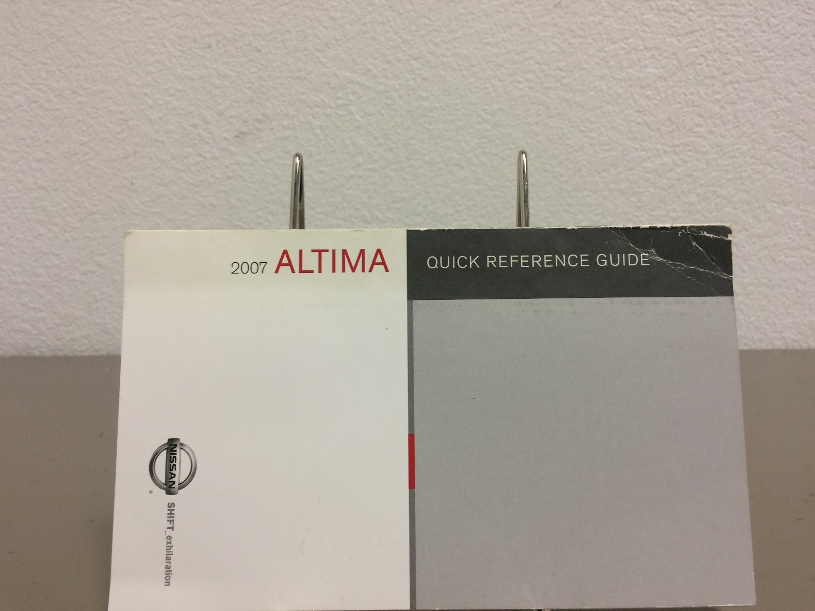 2007 Nissan Altima Genuine OEM Owner's Manual Set with Case--Free Shipping!
