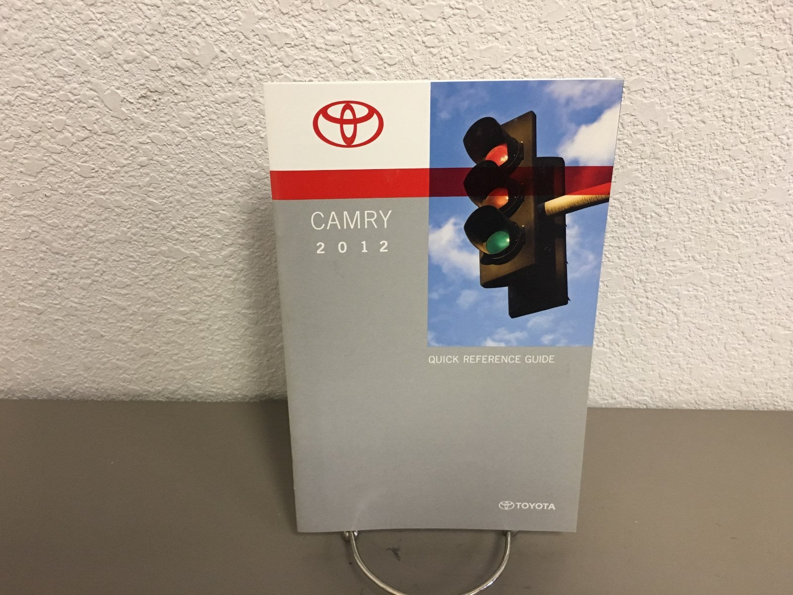 2012 Toyota Camry Genuine OEM Owner's Manual Set w/Case & Bonus Key FOB