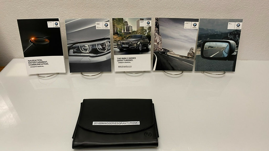 2016 BMW 5 Series 535i 550i xDrive Gran Turismo Genuine OEM Owner's Manual