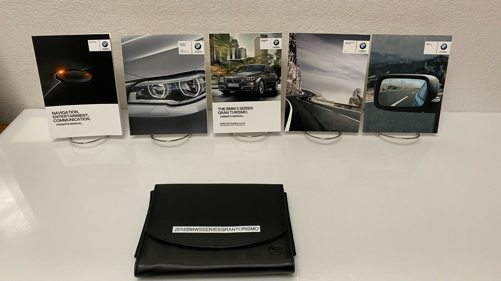 2016 BMW 5 Series 535i 550i xDrive Gran Turismo Genuine OEM Owner's Manual
