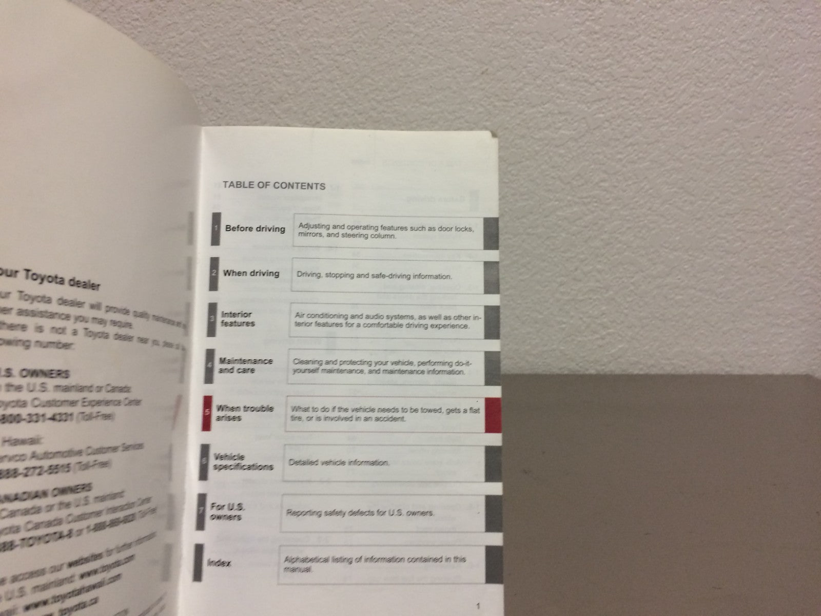 2008 Toyota Prius Genuine OEM Owner's Manual in Good to Very Good Condition