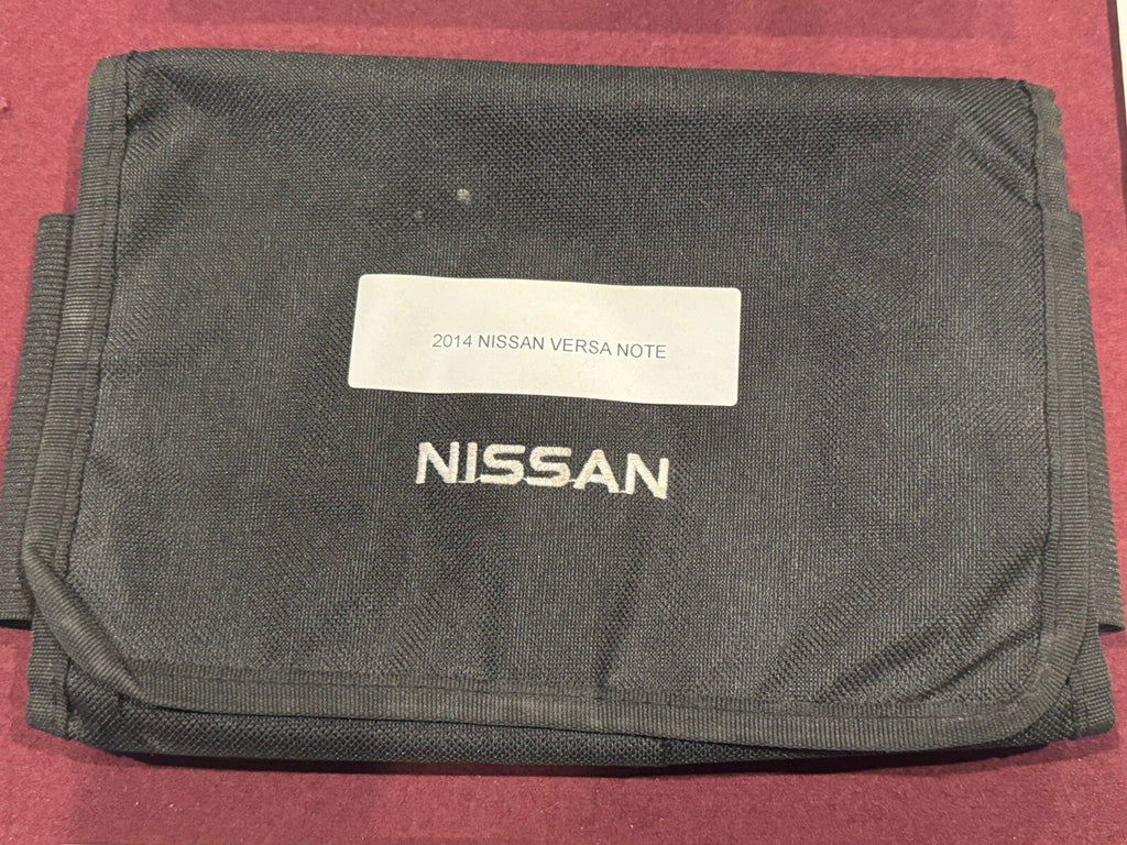 2014 Nissan Versa Note Genuine OEM Owner's Manual Set w/Case--Free Shipping!