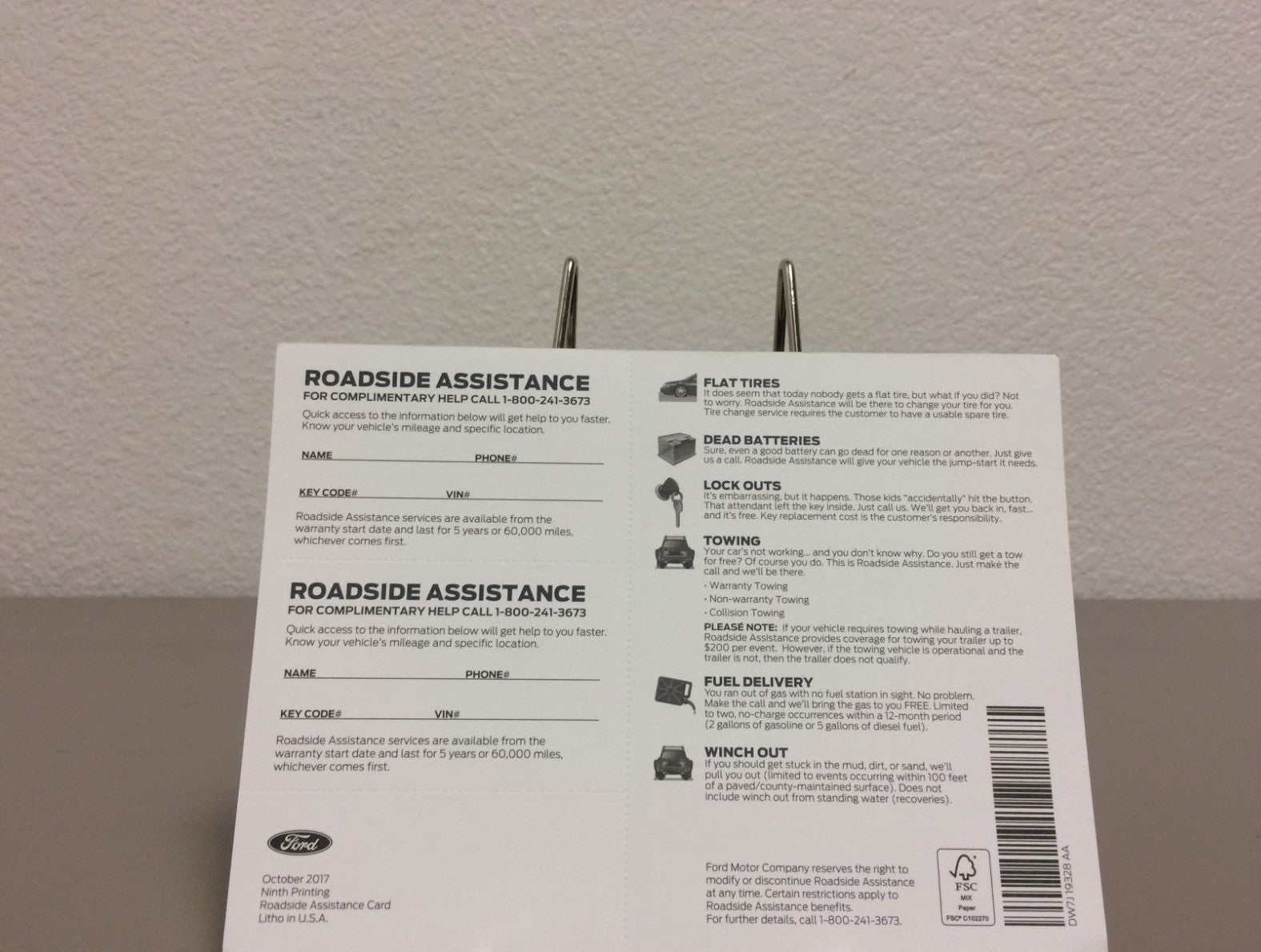 2018 Ford Focus Genuine OEM Owner's Manual Set w/Ford Case-Free Shipping!!!