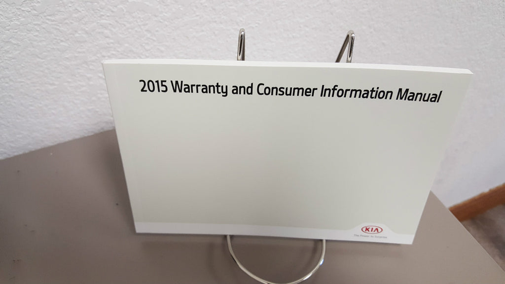 2015 Kia Optima Genuine OEM Owner's Manual Set w/Case-Free Shipping!