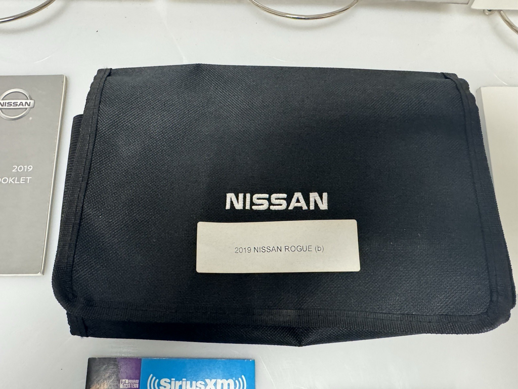 2019 Nissan Rogue Genuine OEM Owner's Manual Set with Protective Nissan Case
