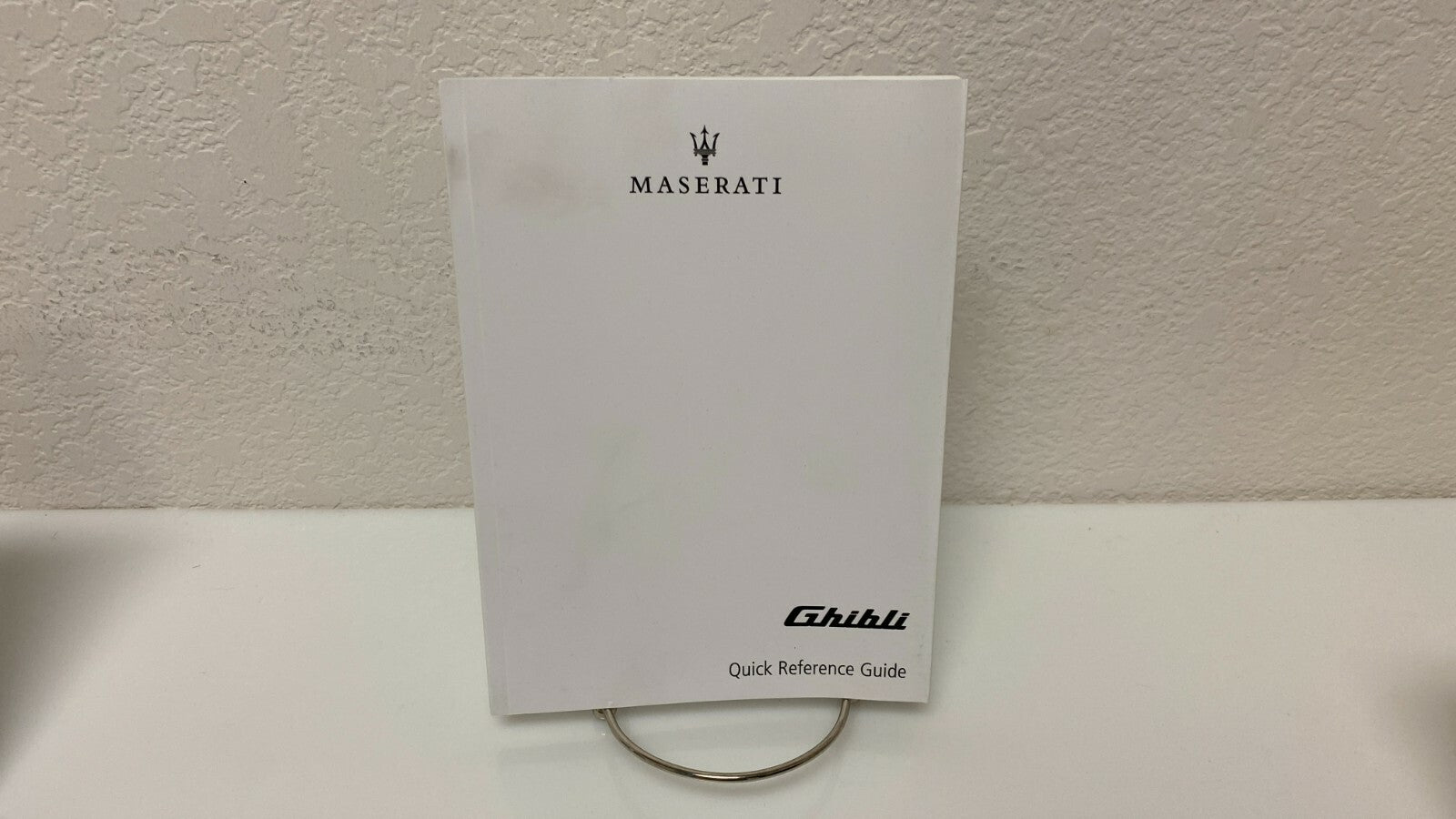2020 Maserati Ghibli Genuine OEM Owner's Manual Quick Reference Guide w/case
