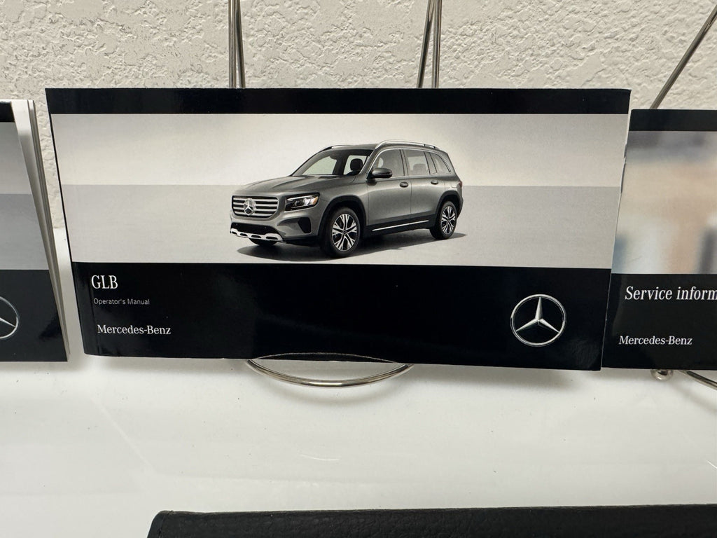 2025 Mercedes-Benz GLB Genuine OEM Owner's Manual Set w/Mercedes Case