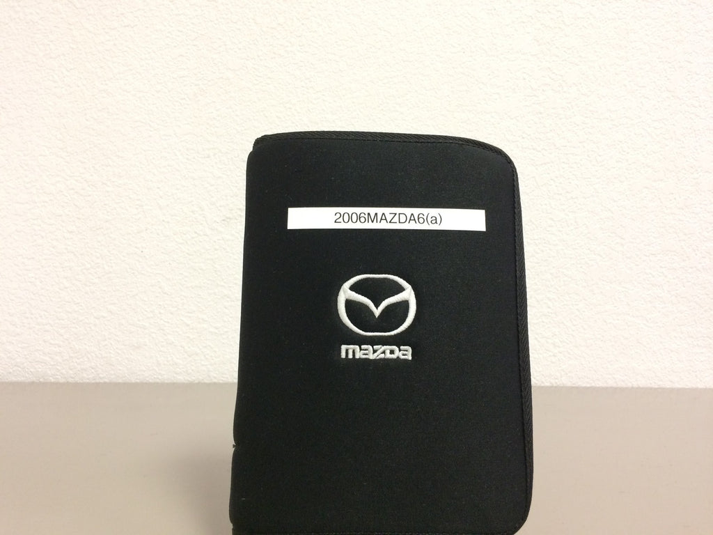 2006 Mazda 6 Genuine OEM Owner's Manual Set w/ Mazda Case-Free Shipping!!!!!!!!!