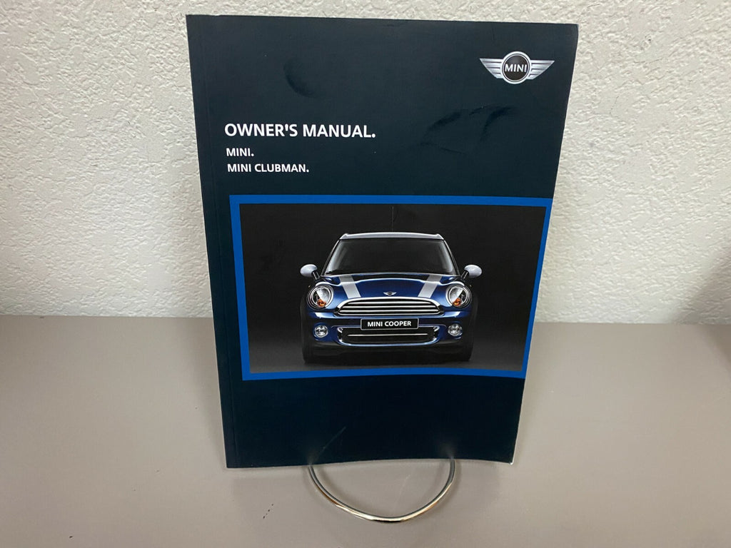 2013 Mini Cooper Mini Clubman Cooper S John Cooper Works OEM Owner's Manual Set