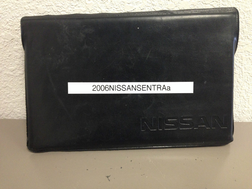2006 Nissan Sentra OEM Owner's Manual Set with Case - Free Shipping