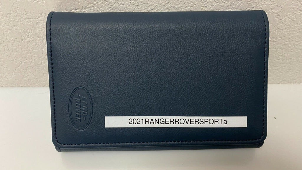 2021 Range Rover Sport Genuine OEM Owner's Manual Set w/Case--Free Shipping!!!