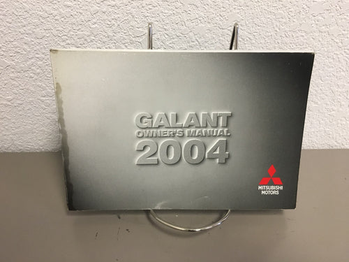 2004 Mitsubishi Galant Genuine OEM Owner's Manual Set w/Case--Free Shipping!