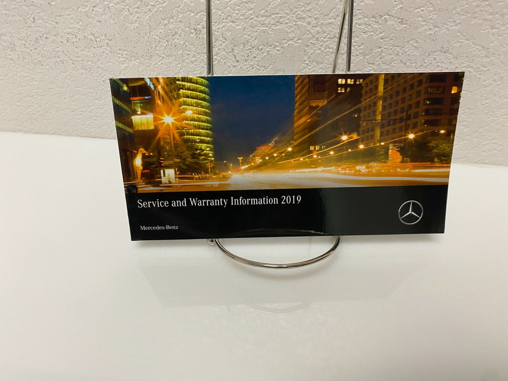 2019 Mercedes-Benz GLC 43 63 S63 4MATIC 4MATIC+ OEM Owner's Manual Set w/Case