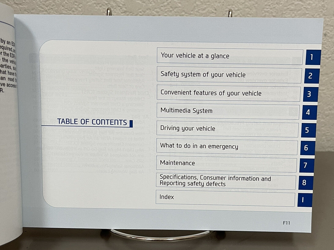2015 Hyundai Sonata Genuine OEM Owner's Manual w/ Supplements & Case-Ships Free