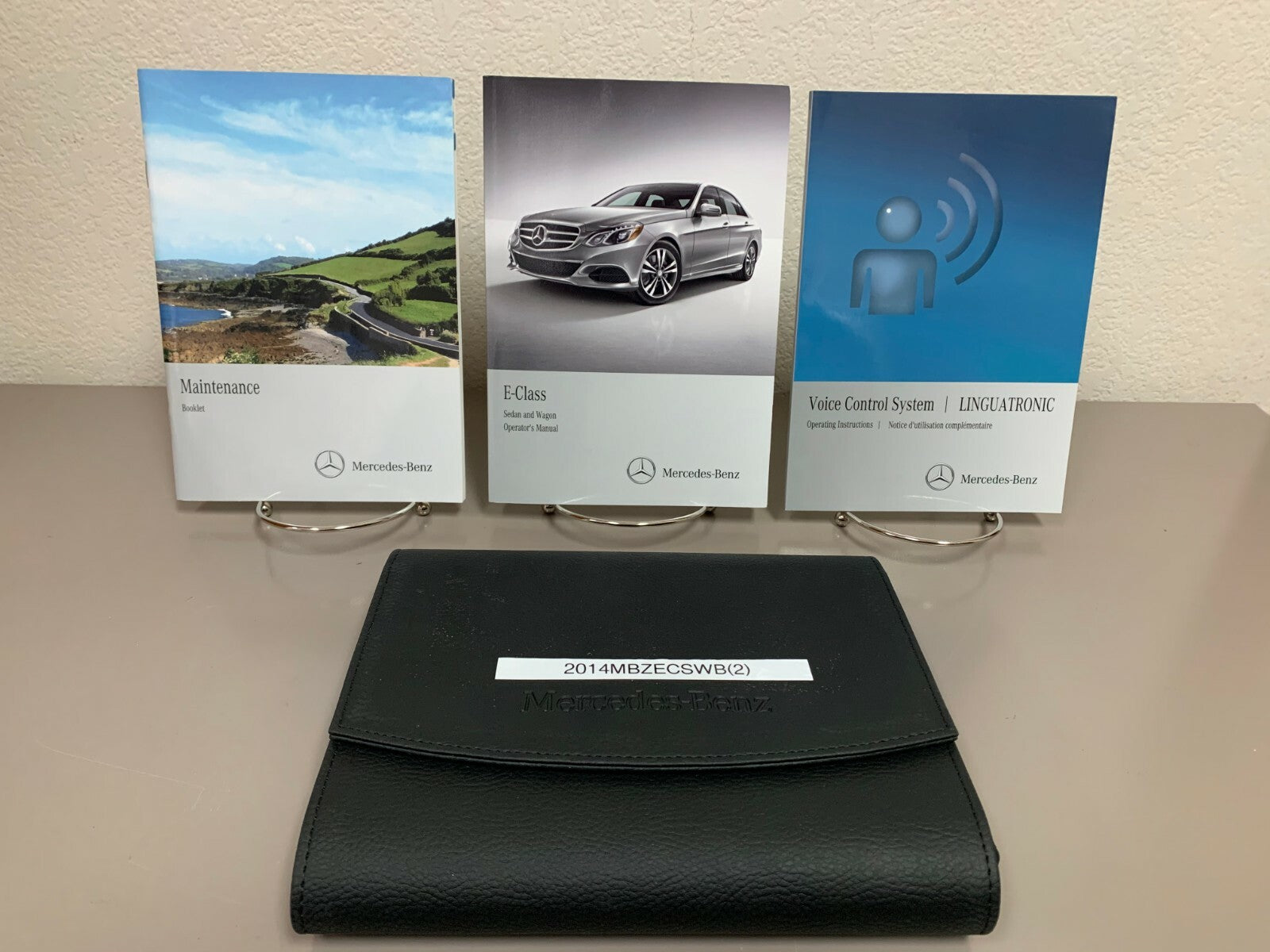 2014 Mercedes-Benz E250 E300 E350 E550 E63 AMG Sedan/Wagon Owner's Manual Set-B2