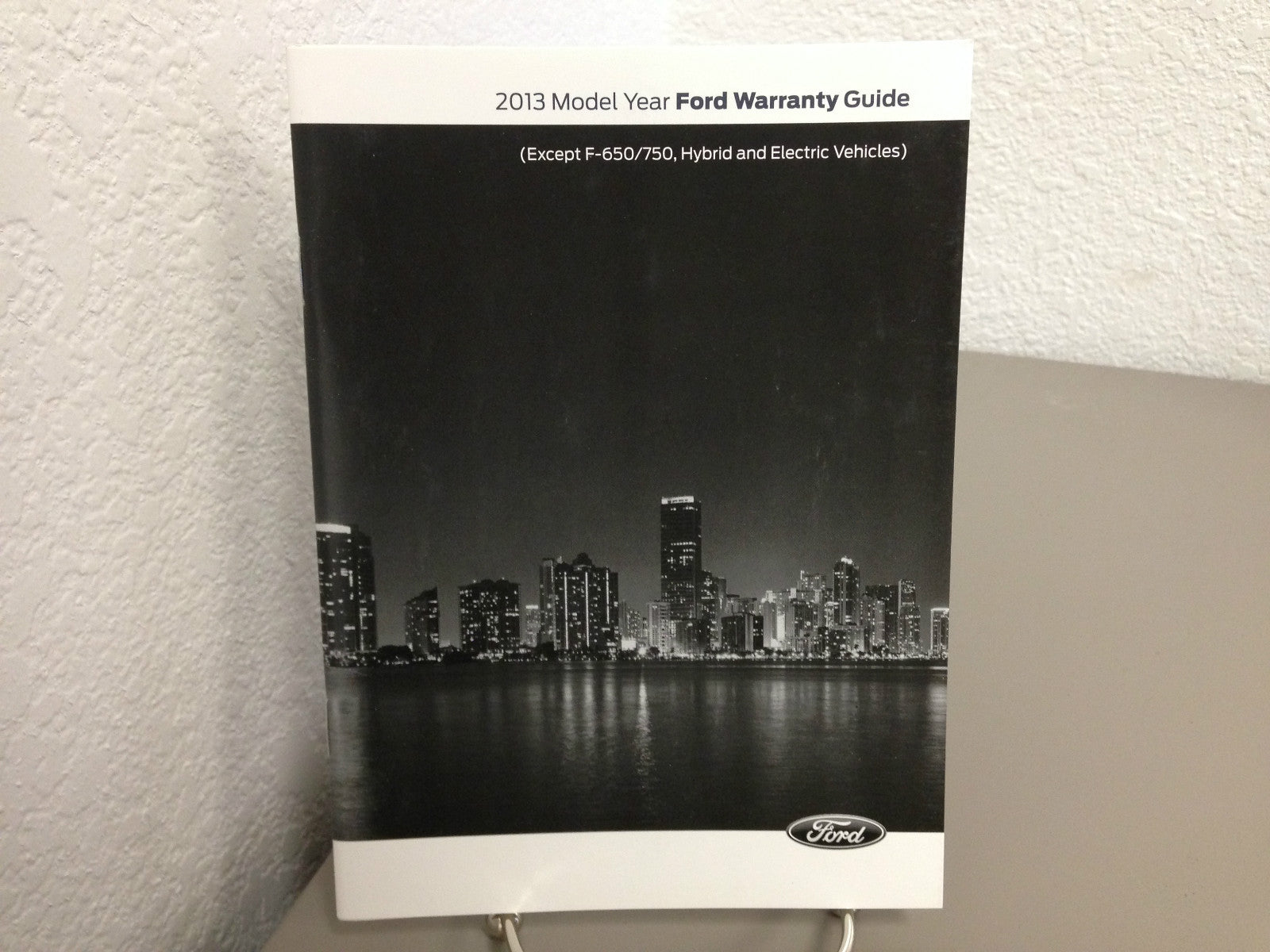 2013 Ford Fusion Genuine OEM Owner's Manual w/Supplements & Case--Free Shipping!