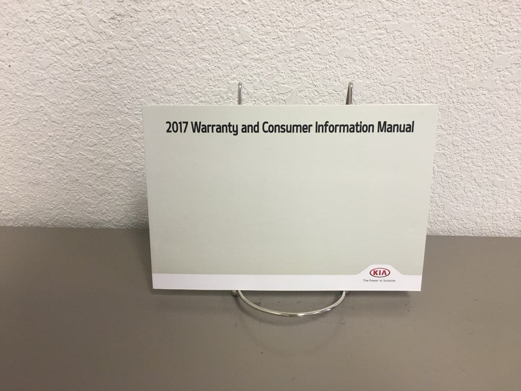 2017 Kia Forte Genuine OEM Owner's Manual Set w/Protective Case--Free Shipping!