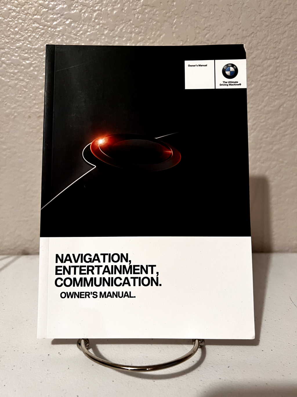 2016 BMW 5 Series Sedan Owner's Manual set w/ Supplements includes BMW logo case