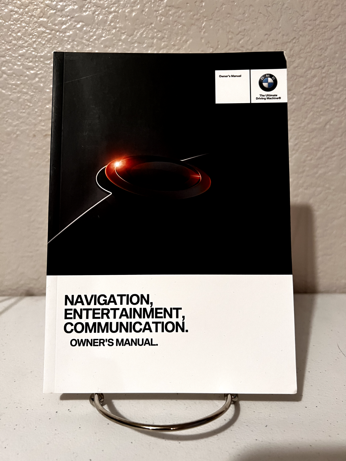 2016 BMW 5 Series Sedan Owner's Manual set w/ Supplements includes BMW logo case