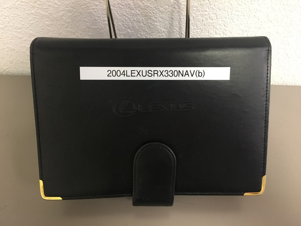 2004 Lexus RX 330 Genuine OEM Owner's Manual Set W/ Case & Navigation Manual