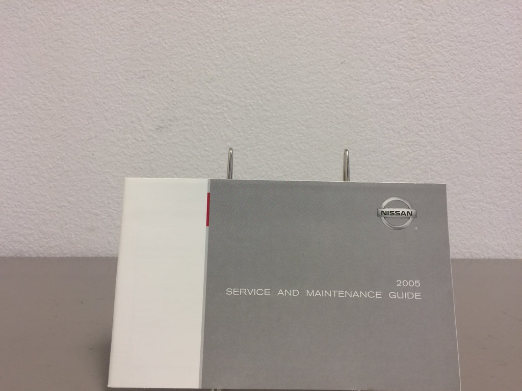 2005 Nissan Maxima Genuine OEM Owner's Manual Set with Free Shipping!