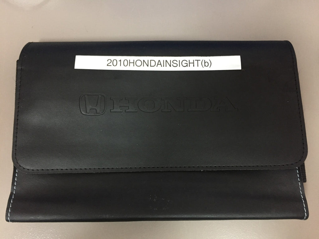 2010 Honda Insight Genuine OEM Factory Owner's Manual Set w/Case-Free Shipping!
