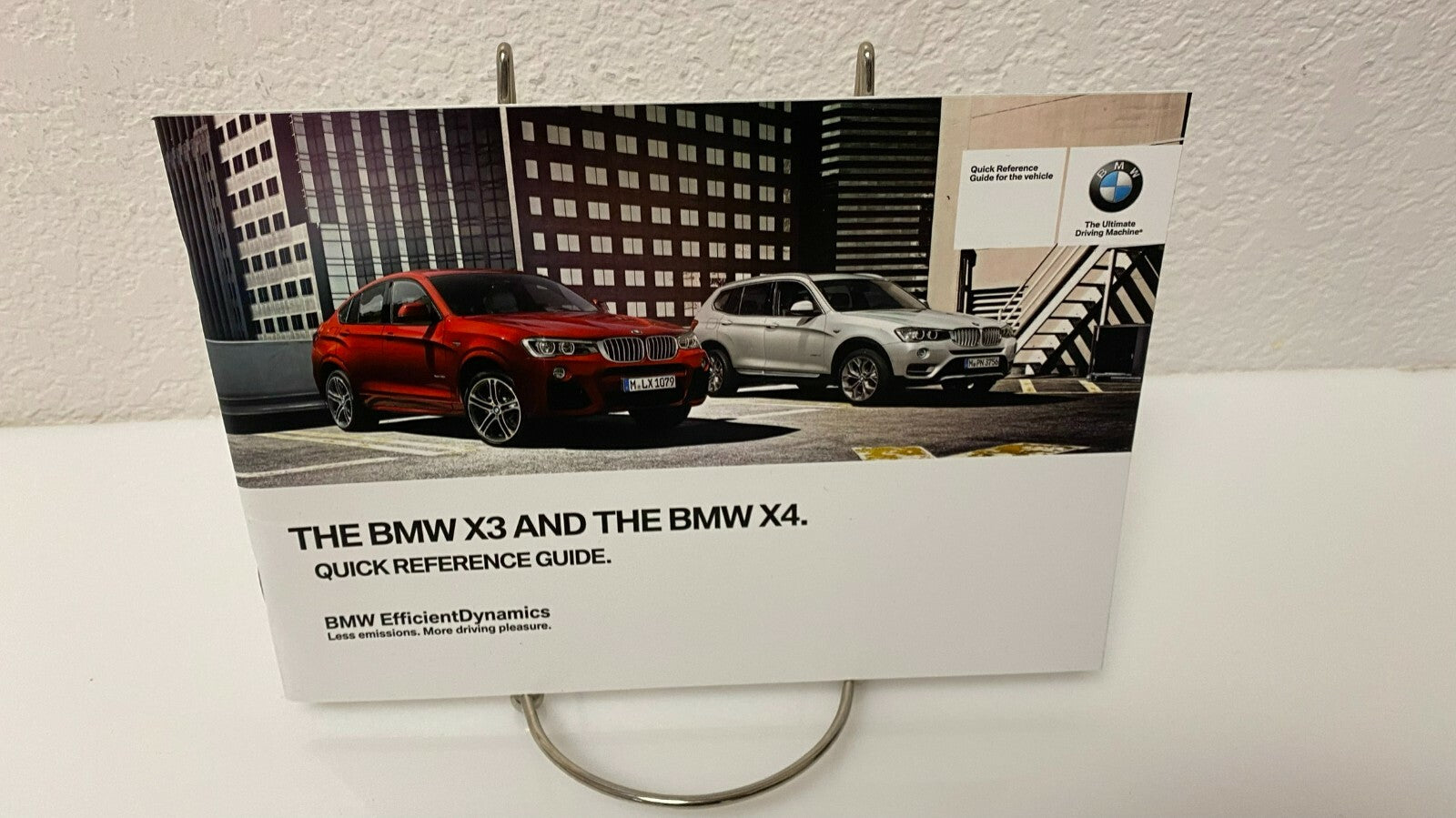 2015 BMW X3 28i 28d 35i sDrive xDrive Genuine OEM Owner's Manual Set w/Case