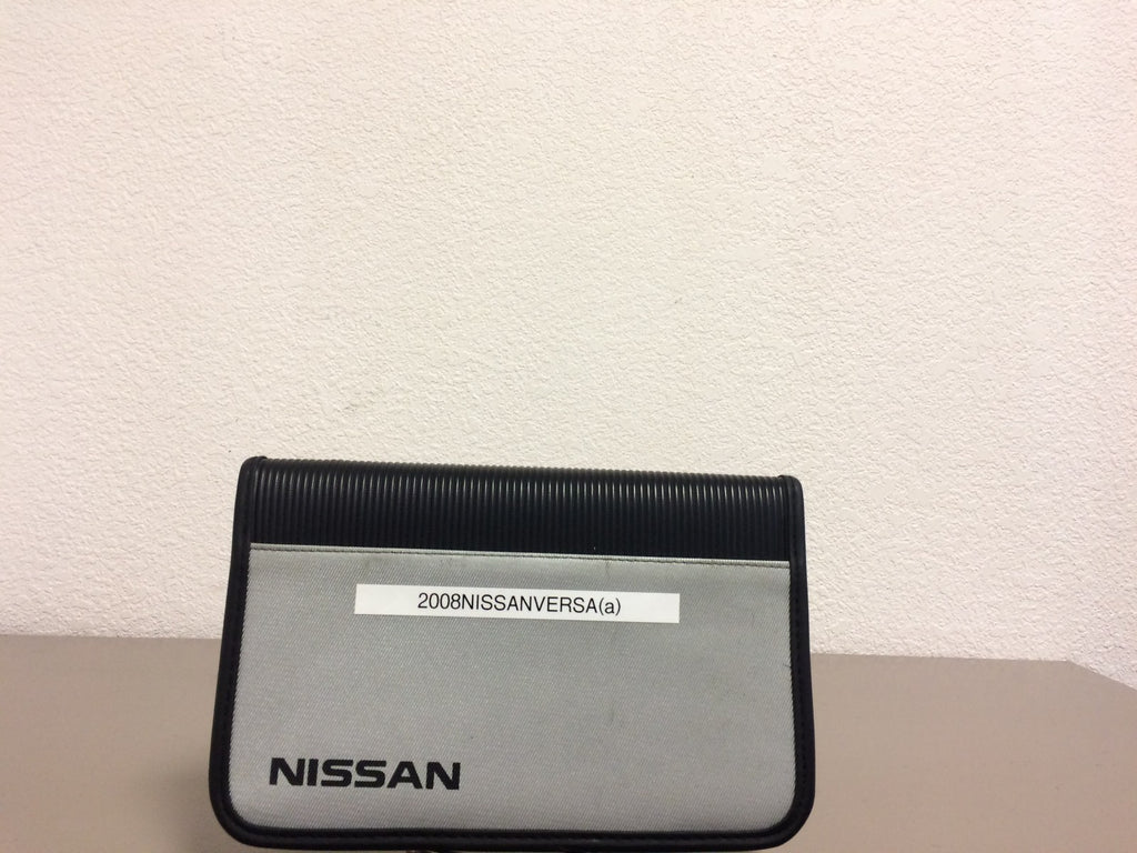 2008 Nissan Versa Genuine OEM Owner's Manual Set w/Nissan Case--Free Shipping!