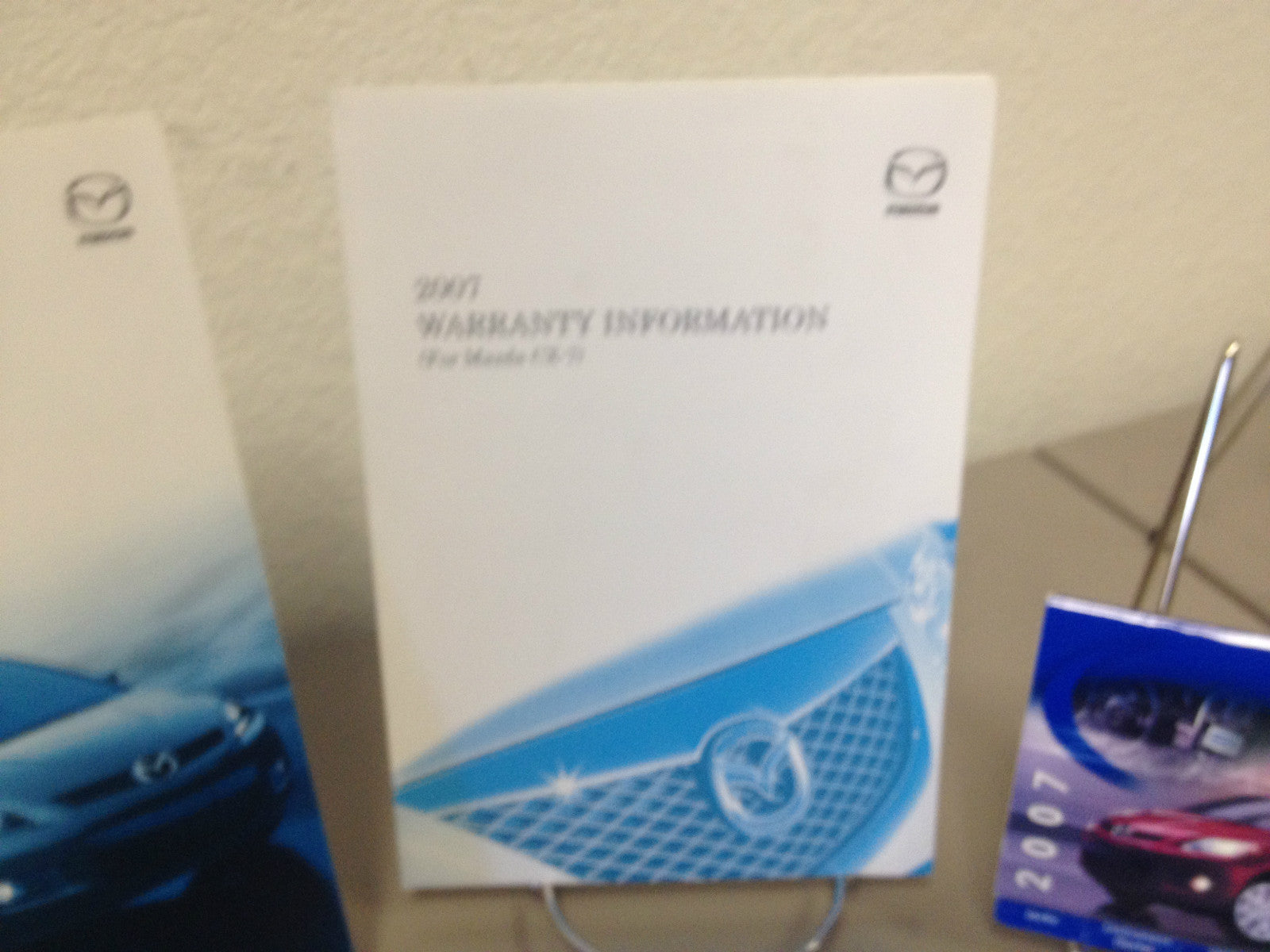 2007 MAZDA CX-7 Genuine OEM Owner's Manual Set w/Case--Free Shipping!