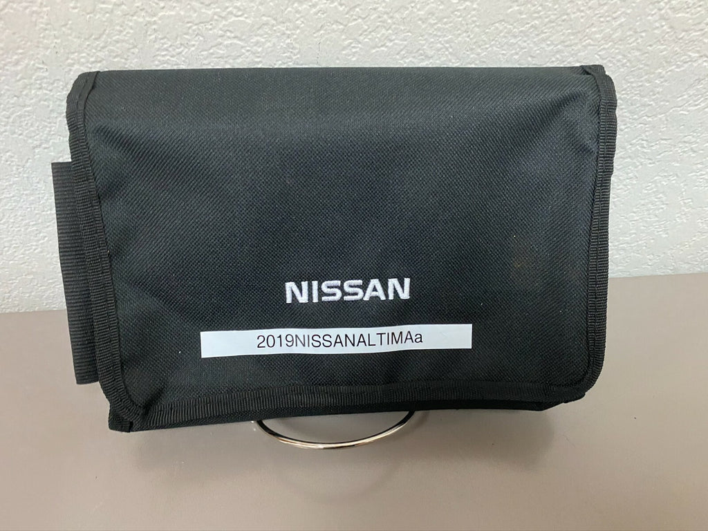 2019 Nissan Altima Genuine OEM Owner's Manual Set with Navigation Manual & Case