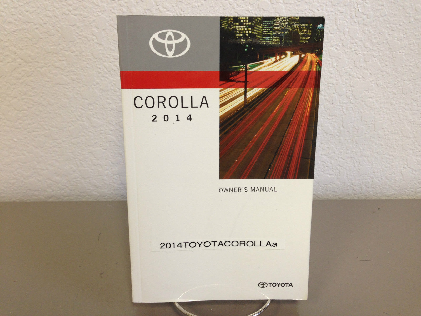2014 Toyota Corolla Genuine OEM Owner's Manual--Free Shipping!