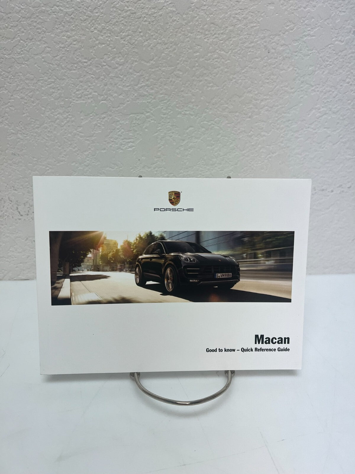 2017 Porsche Macan OEM Owner's Manual w/Supplementals & logo case-Free Shipping!