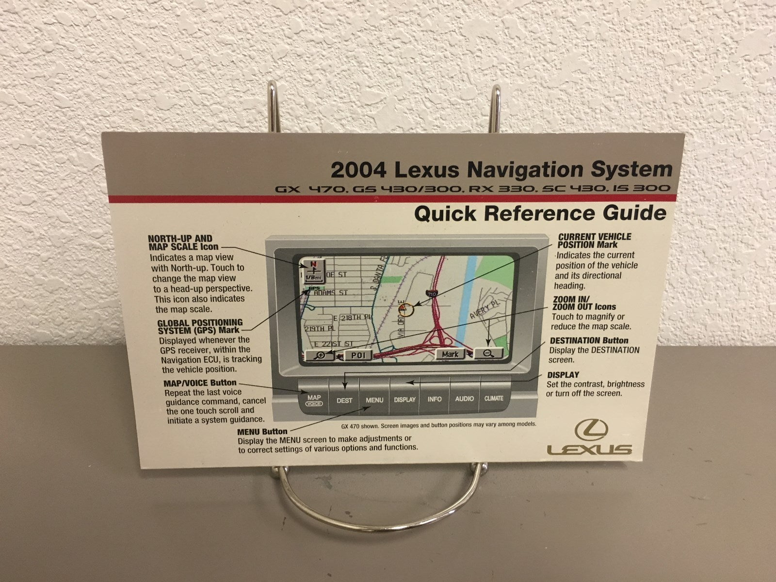 2004 Lexus RX 330 Genuine OEM Owner's Manual Set W/ Case & Navigation Manual
