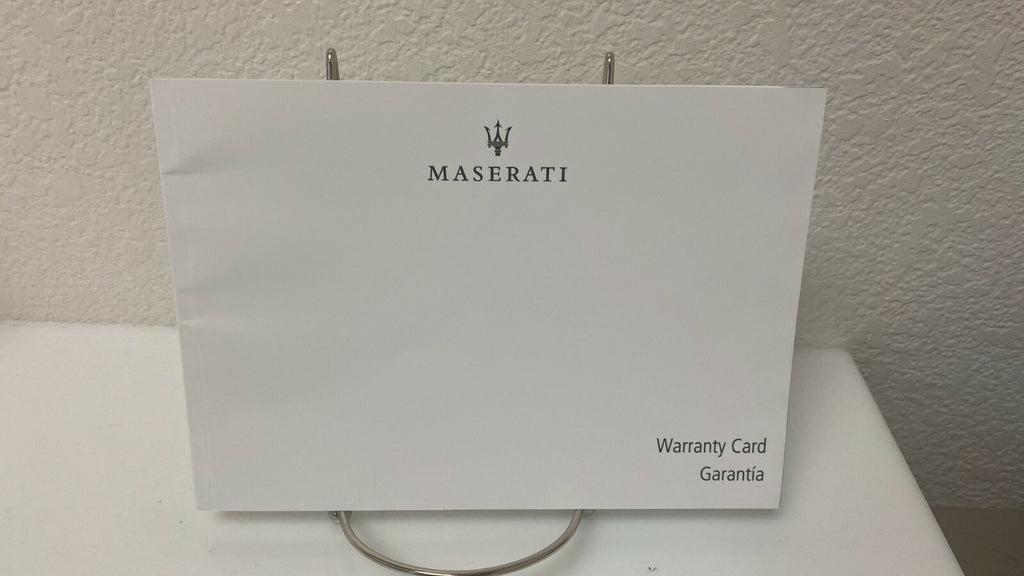 2020 Maserati Levante Genuine OEM Owner's Manual w/Logo Case and Free Shipping!!