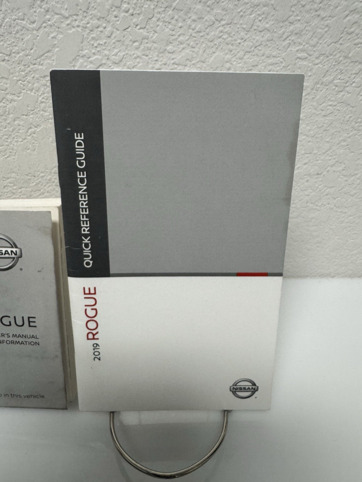 2019 Nissan Rogue Genuine OEM Owner's Manual Set with Protective Nissan Case