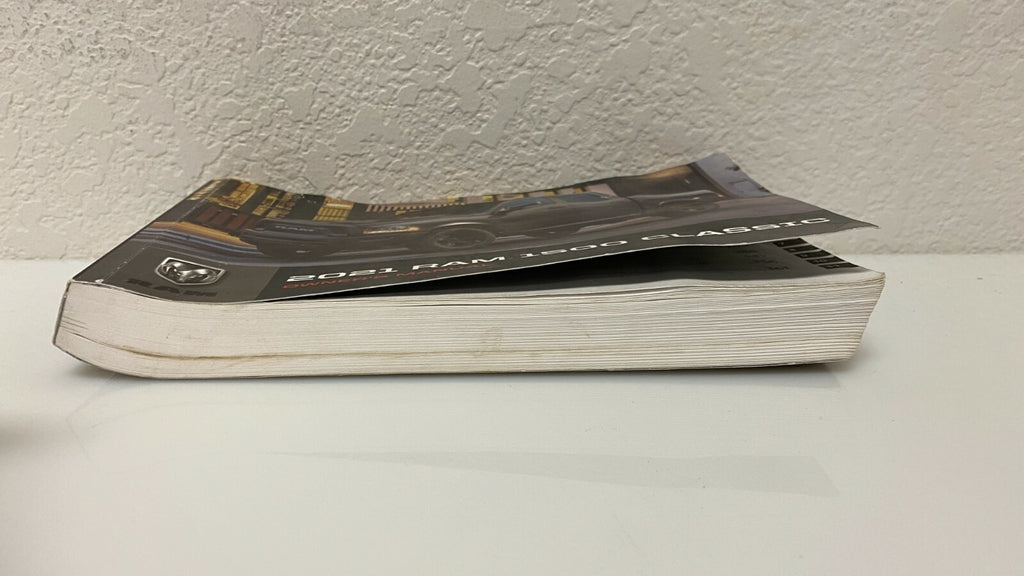 2021 Dodge Ram 1500 Classic Genuine OEM Owner's Manual w/ Free Shipping!!!