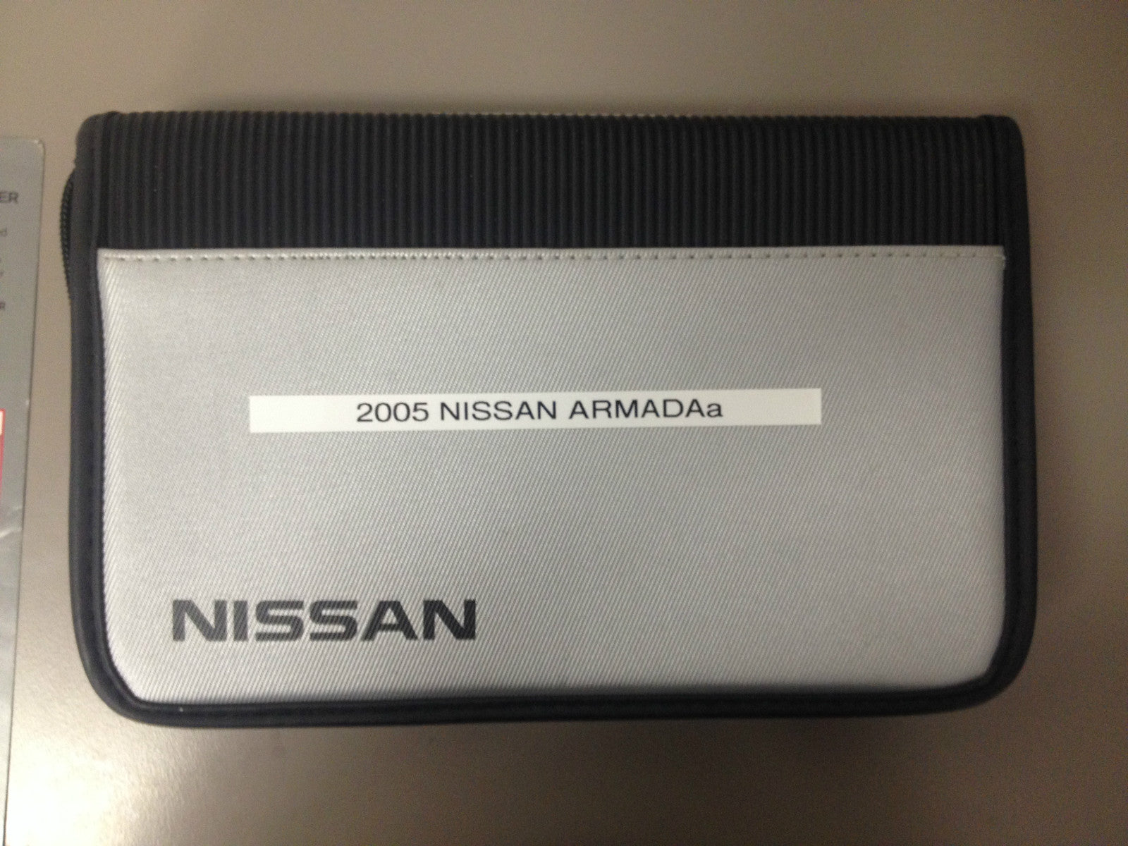 2005 Nissan Armada Genuine OEM Owner's Manual Set with Case--Fast Free Shipping