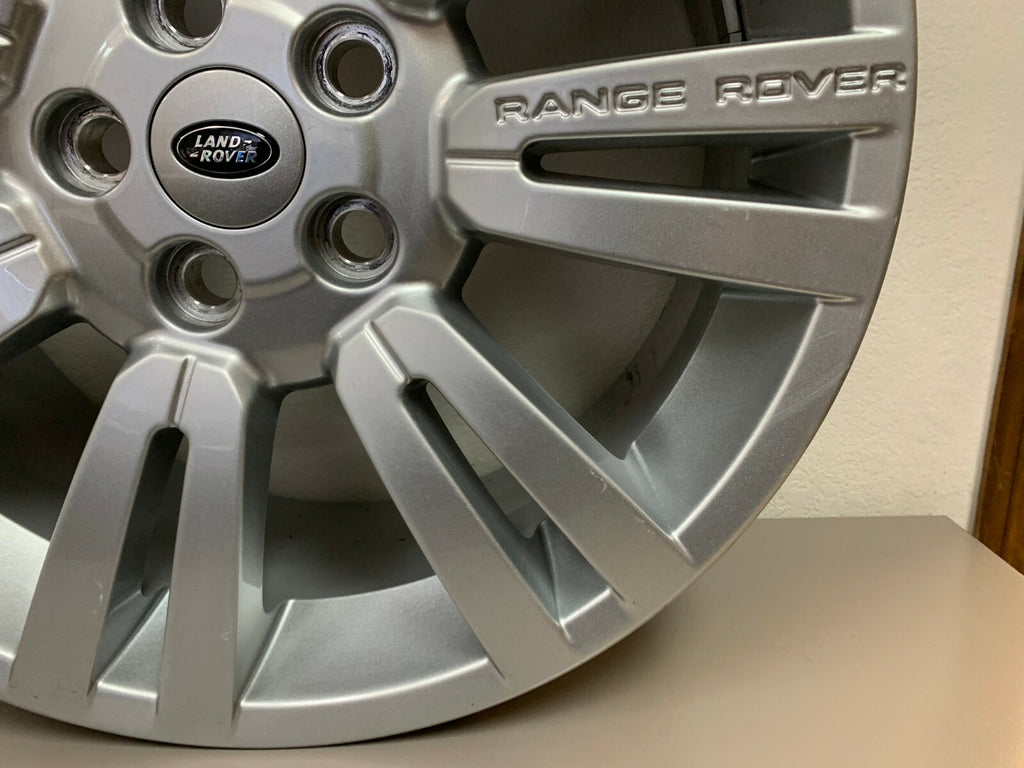 2010-2012 Range Rover Genuine OEM Wheel Rim Sparkle Silver Finish LR008766