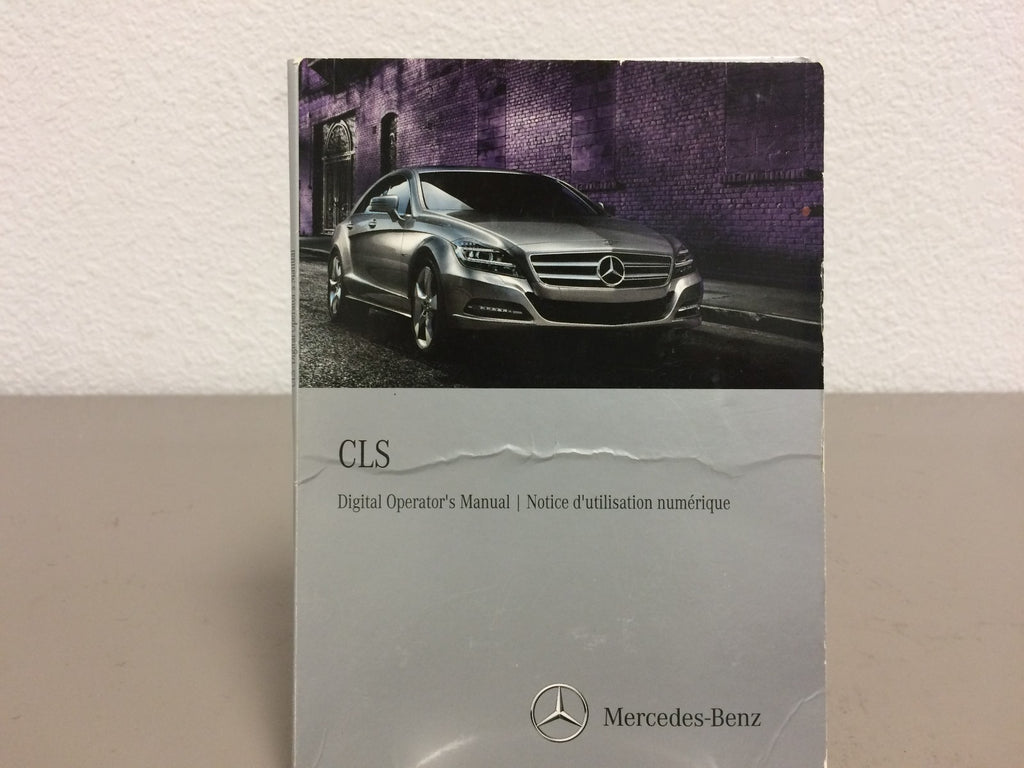 2013 Mercedes-Benz CLS Class CLS550 CLS550 4MATIC CLS63 AMG OEM Owner's Manual