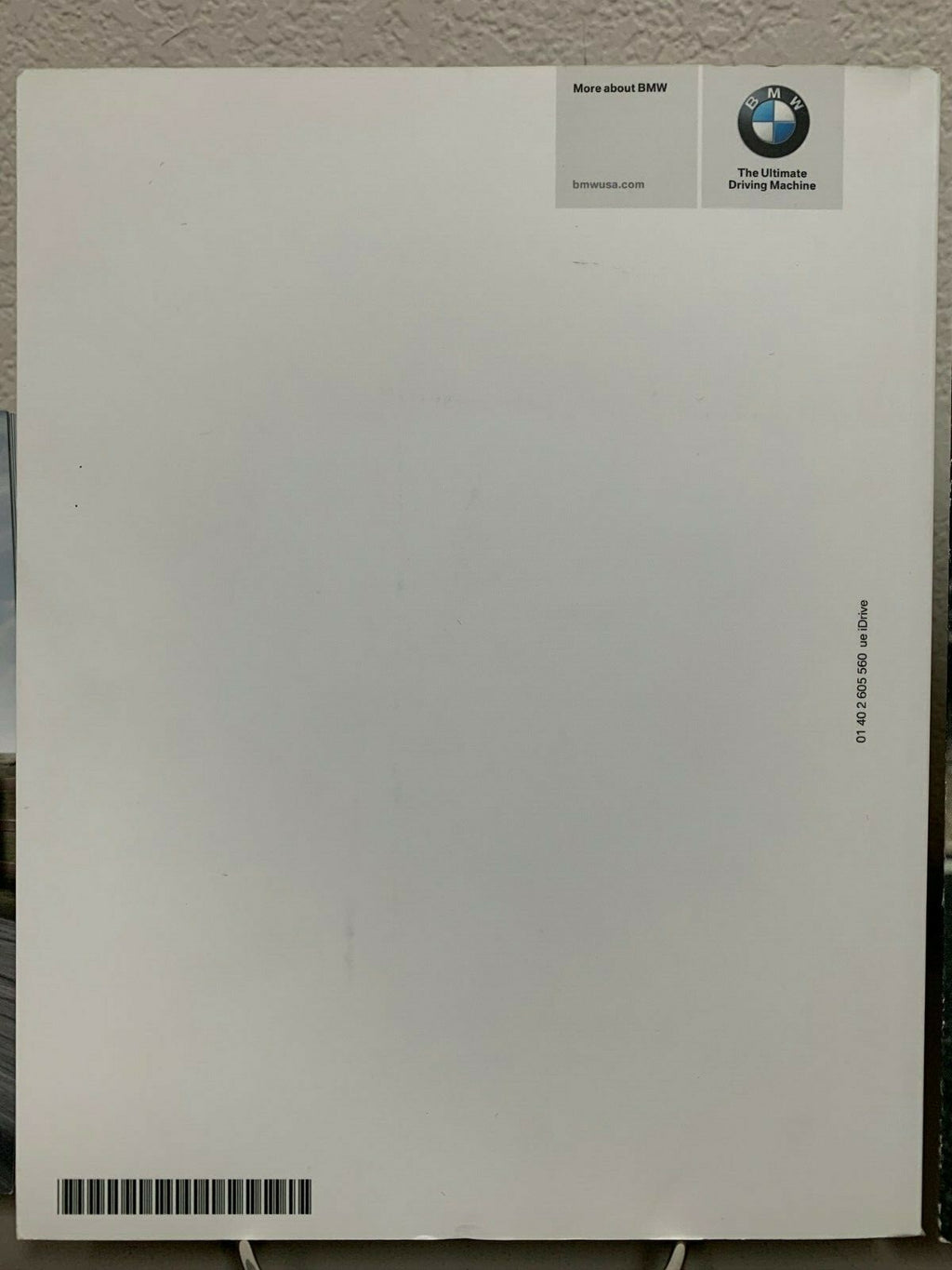 2011 BMW 3-Series Sedan/Sports Wagon Genuine OEM Owner's Manual Set w/iDrive