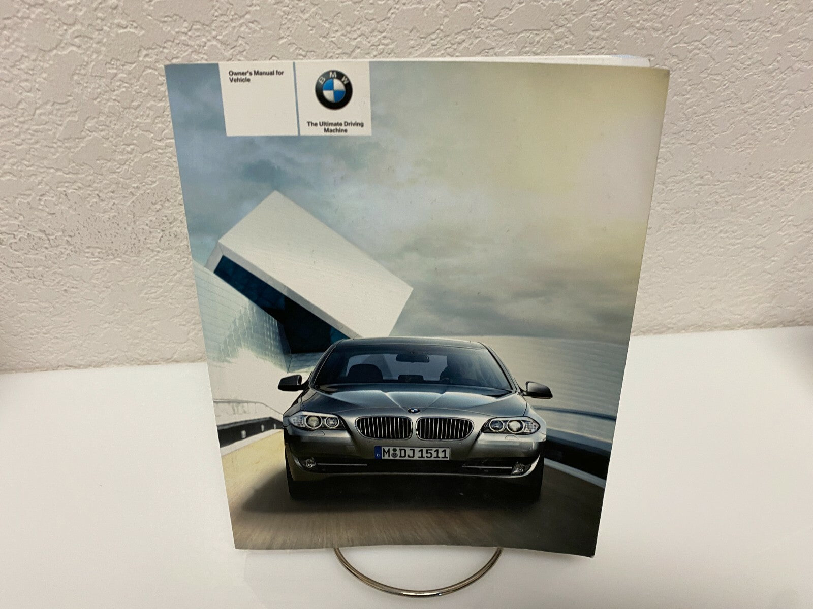2011 BMW 5-Series 528i 535i 550i 535i xDrive 550i xDrive OEM Owner's Manual Set