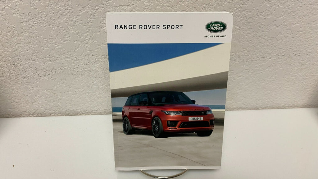 2020 Land Rover Range Rover Sport Genuine OEM Owner's Manual Set w/Case