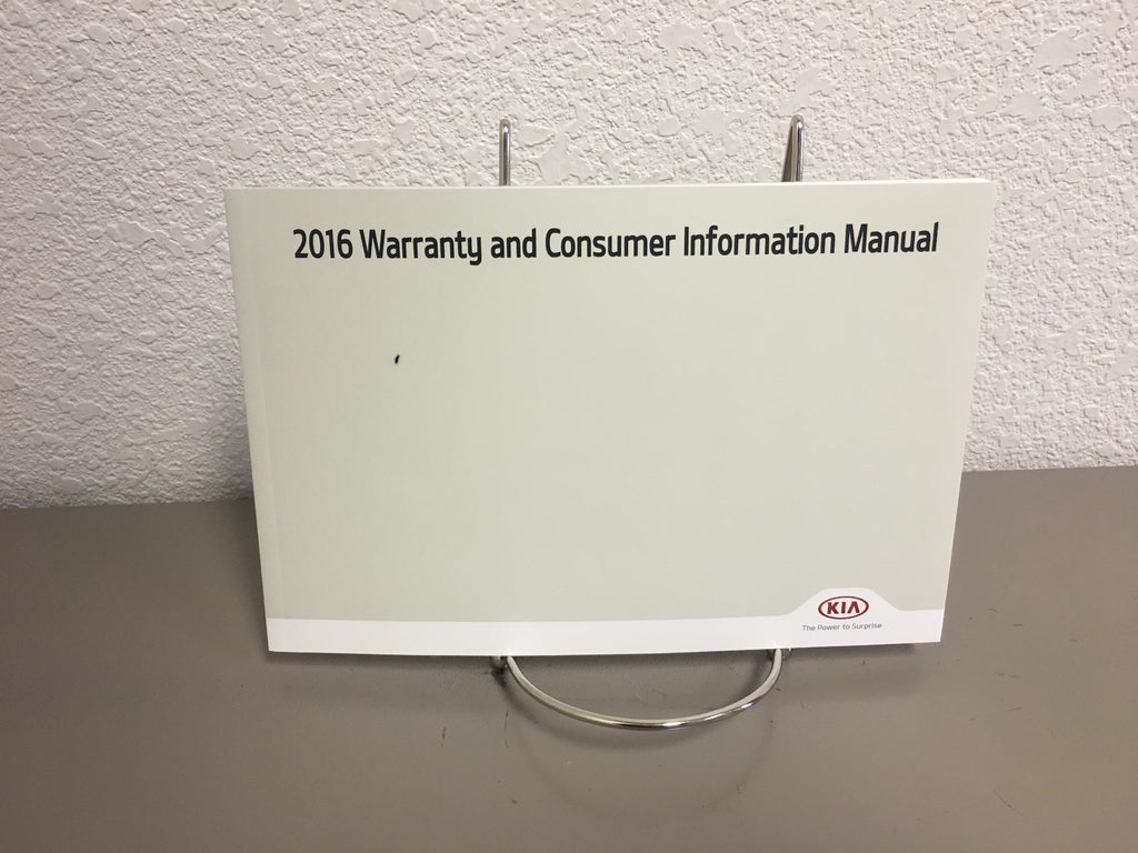 2016 Kia Forte Genuine OEM Owner's Manual w/Supplements & Case--Free Shipping!