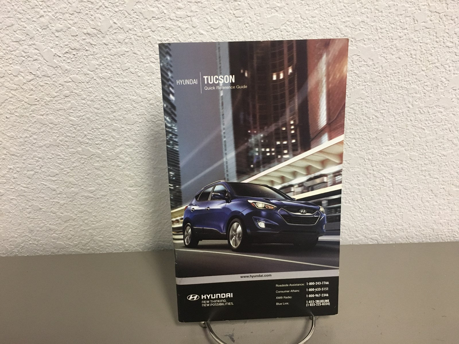 2014 Hyundai Tucson Genuine OEM Owner's Manual Set w/Case & Bonus Key FOB