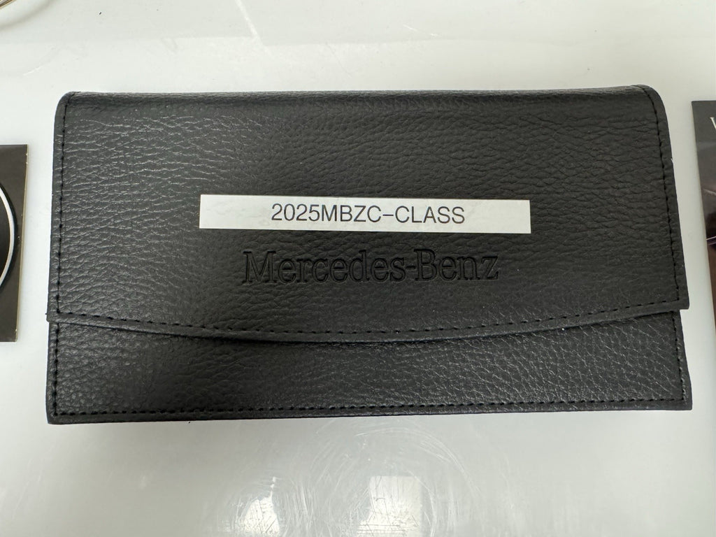 2025 Mercedes-Benz C-Class Sedan Genuine OEM Owner's Manual Set w/Mercedes Case