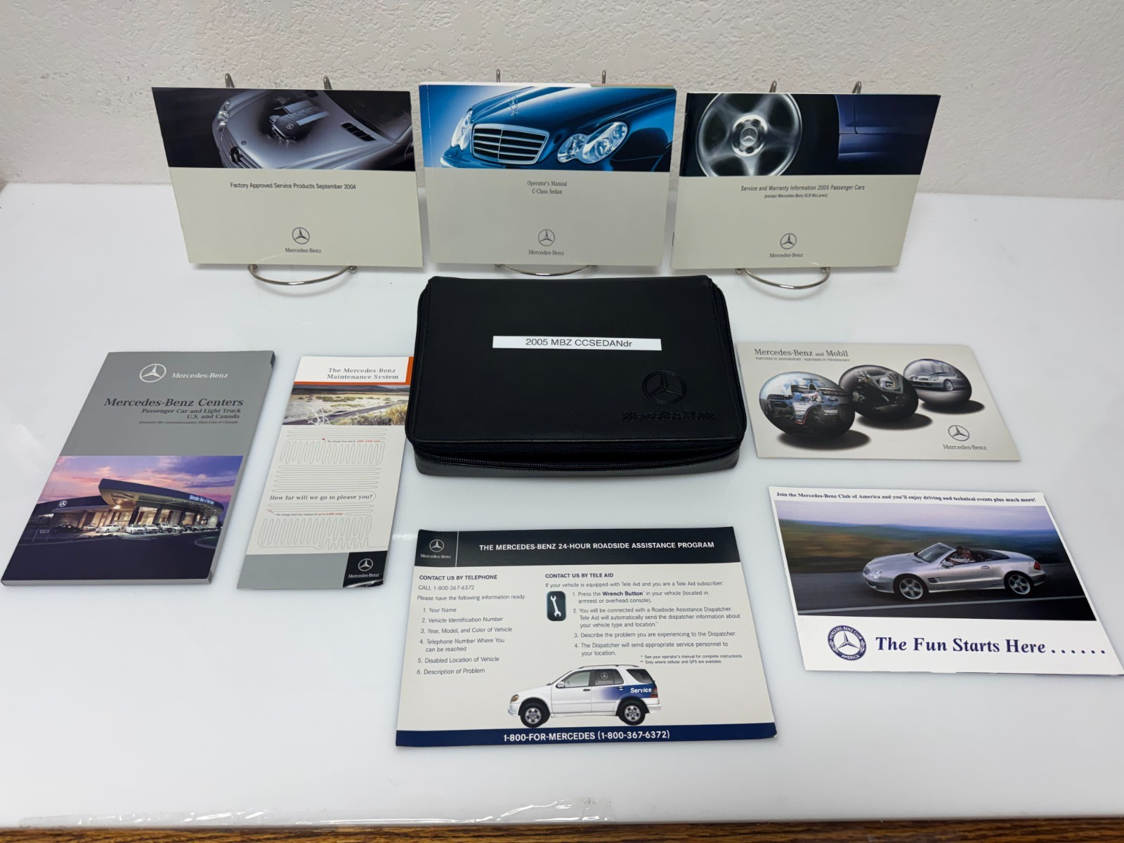 2005 Mercedes Benz C-Class Sedan C230 C240 C320 4MATIC Sport OEM Owner's Manual